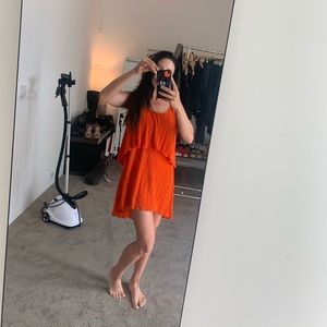 Alexis orange dress XS